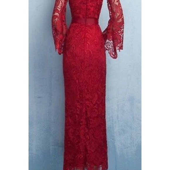 Brand New Beautiful Black Lace Formal Dress - Picture 4 of 4